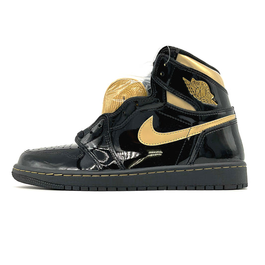 NIKE AIR JORDAN 1 RETRO HIGH OG ”BLACK METALLIC GOLD”