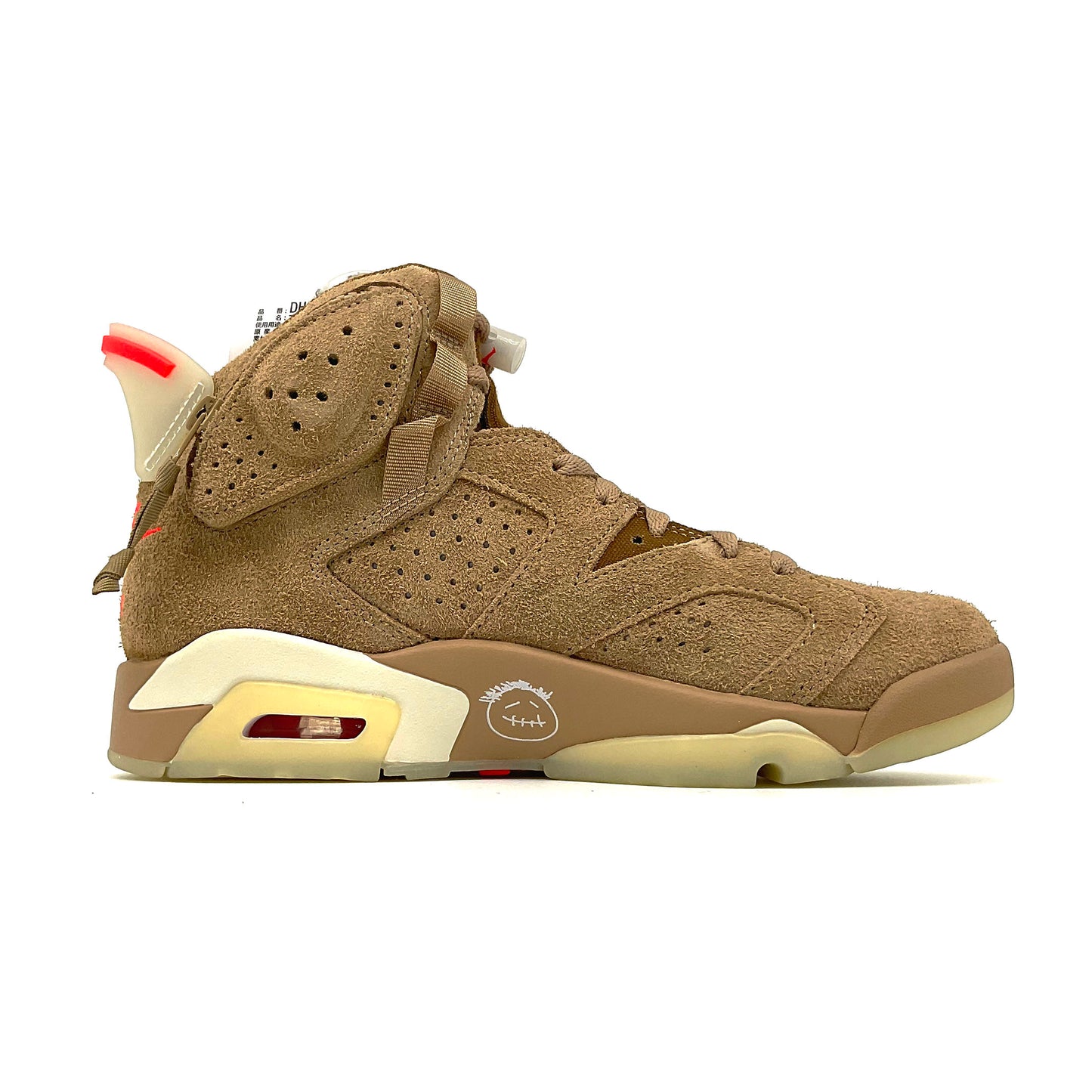 NIKE AIR JORDAN 6 RETRO SP TRAVIS SCOTT “BRITISH KHAKI”