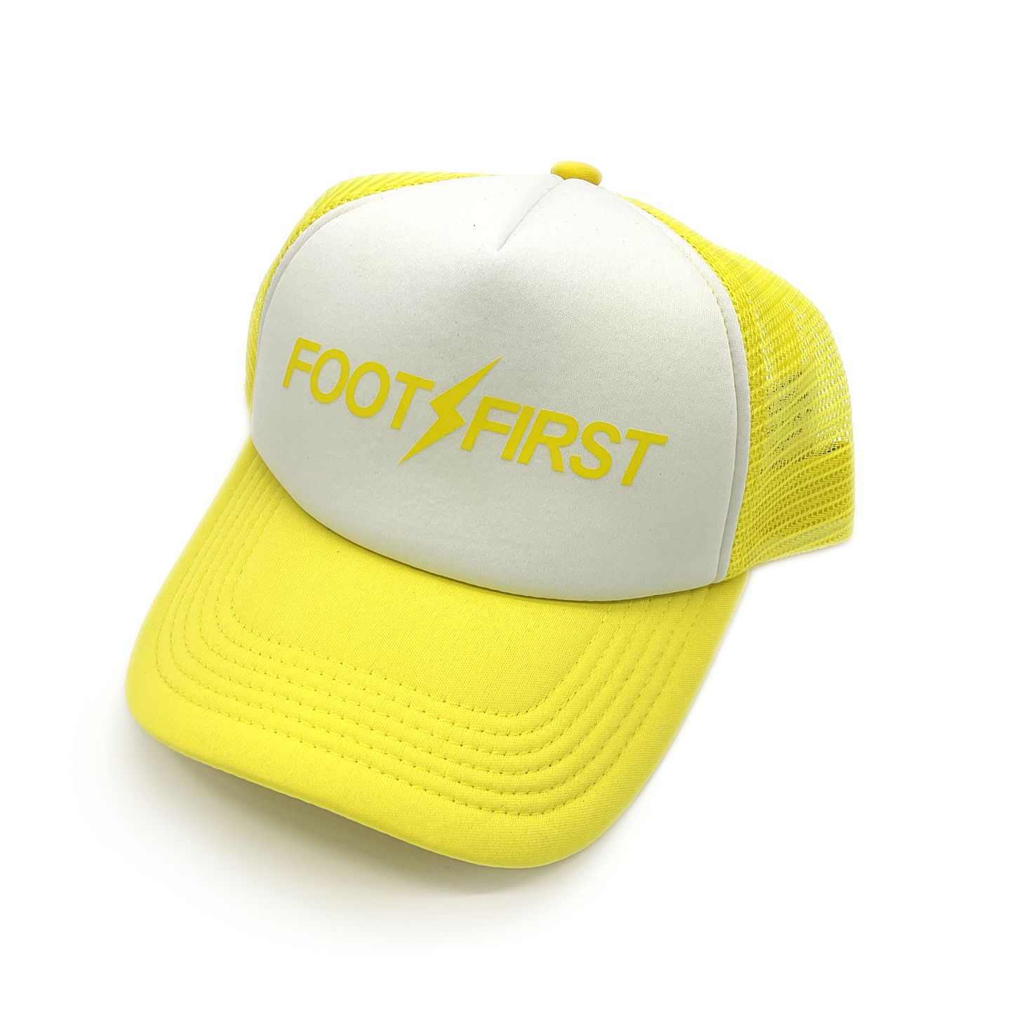 FOOT FIRST CLASSIC LOGO 2 TONE MESH CAP
