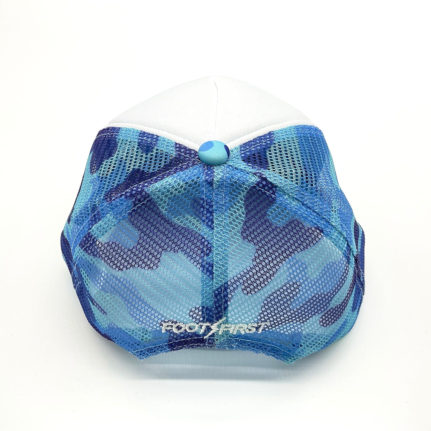 FOOT FIRST CLASSIC LOGO COLOR CAMO LIMITED EDITION MESH CAP
