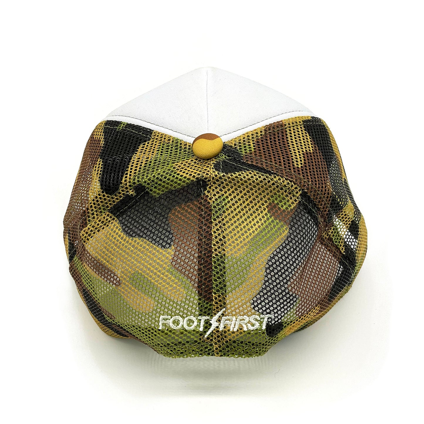 FOOT FIRST CLASSIC LOGO CAMO LIMITED EDITION MESH CAP