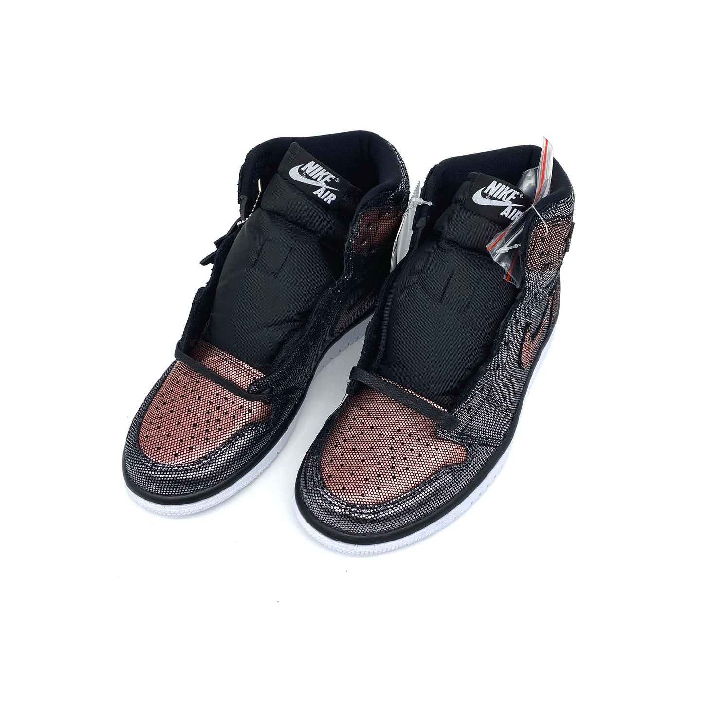 WMNS NIKE AIR JORDAN 1 HI OG FEARLESS METALLIC ROSE GOLD