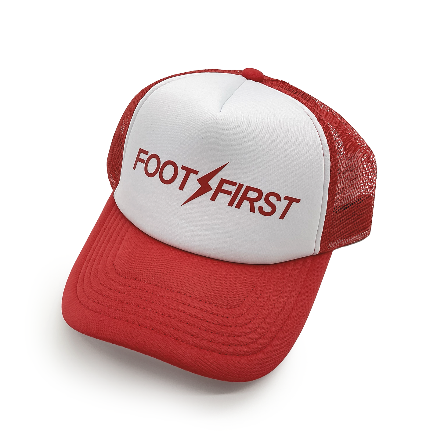 FOOT FIRST CLASSIC LOGO 2 TONE MESH CAP