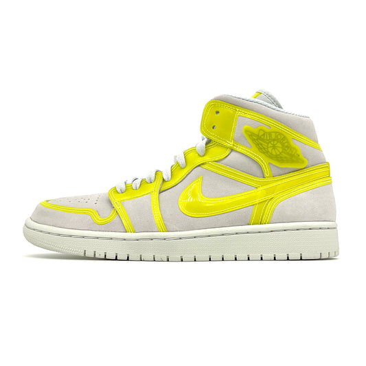 WMNS NIKE AIR JORDAN 1 MID LX “OPTI YELLOW”