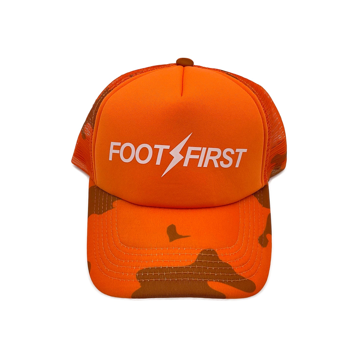 FOOT FIRST CLASSIC LOGO CAMO LIMITED EDITION MESH CAP